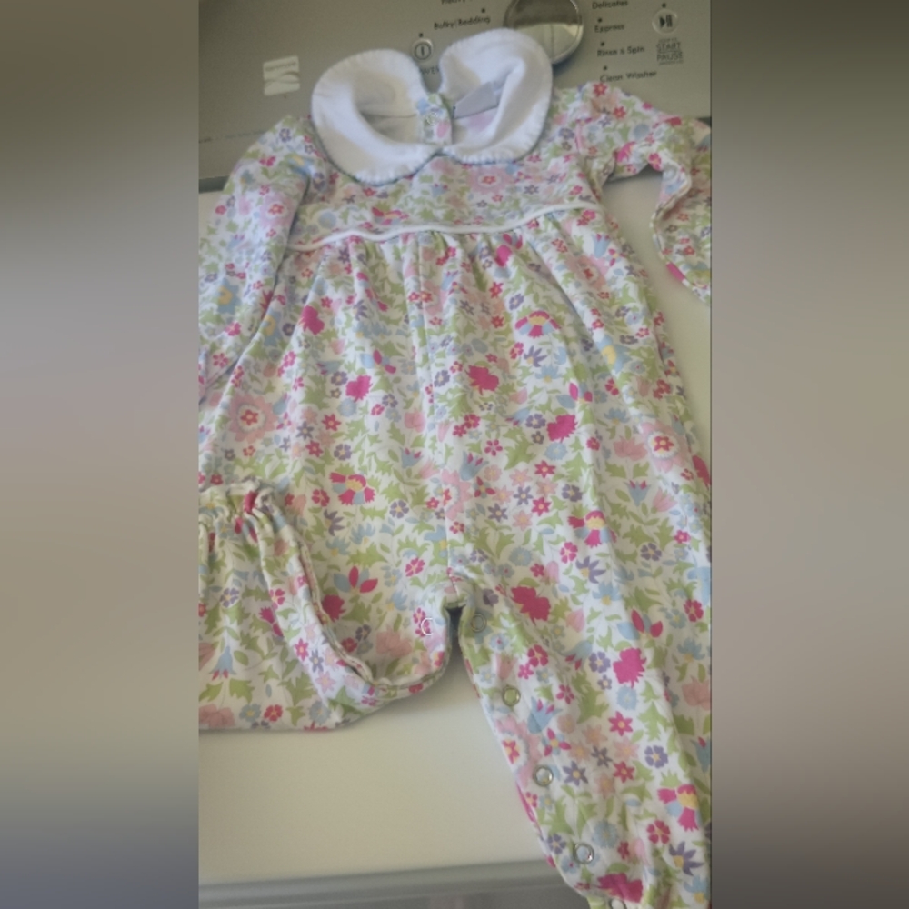Toddler girls vintage romper 2t